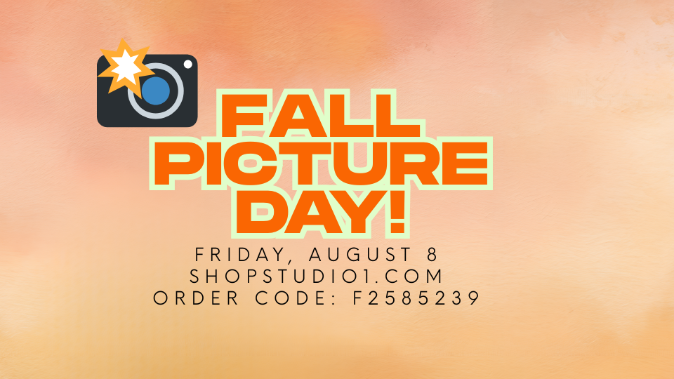 Fall Picture Day 8/8/2025
