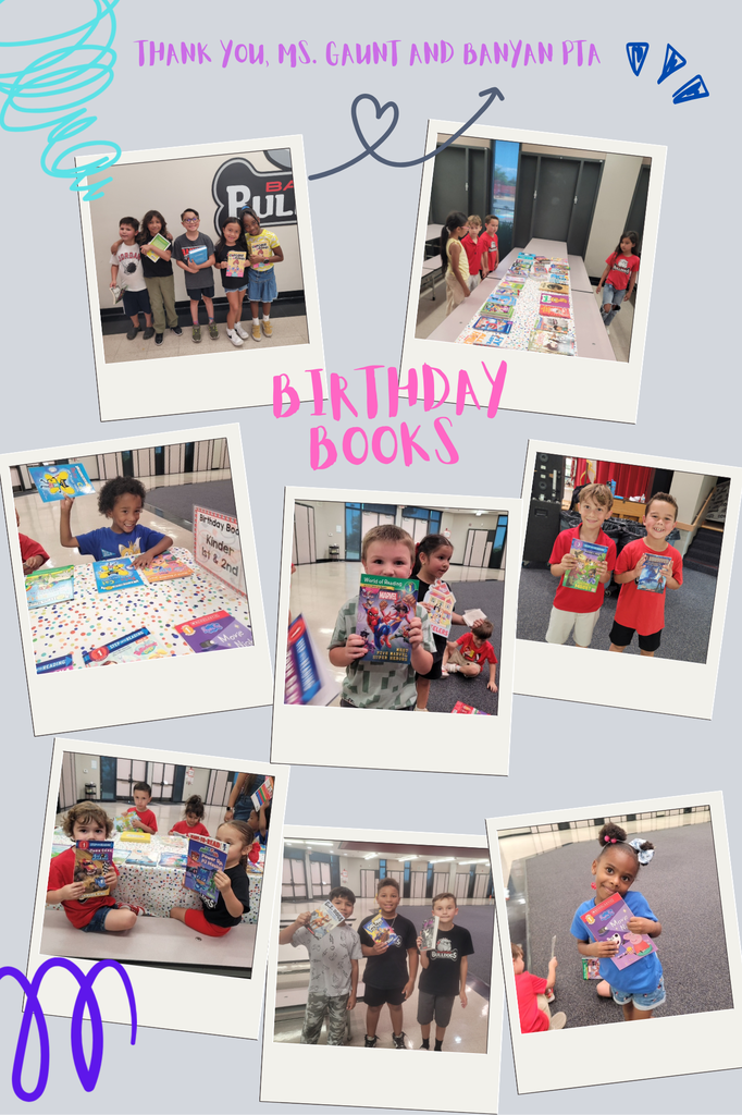 Birthday Books!