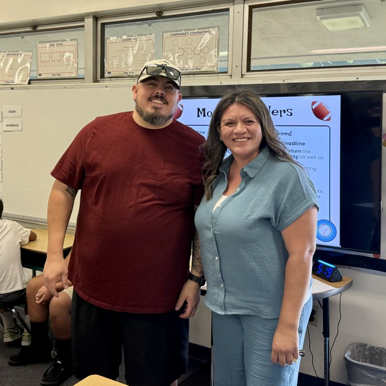Trustee Martinez with parent