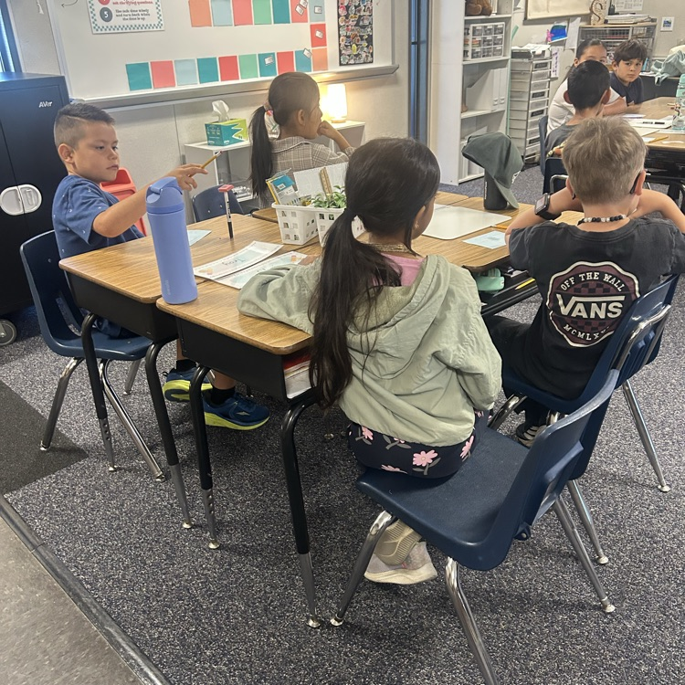 students listening to their teacher