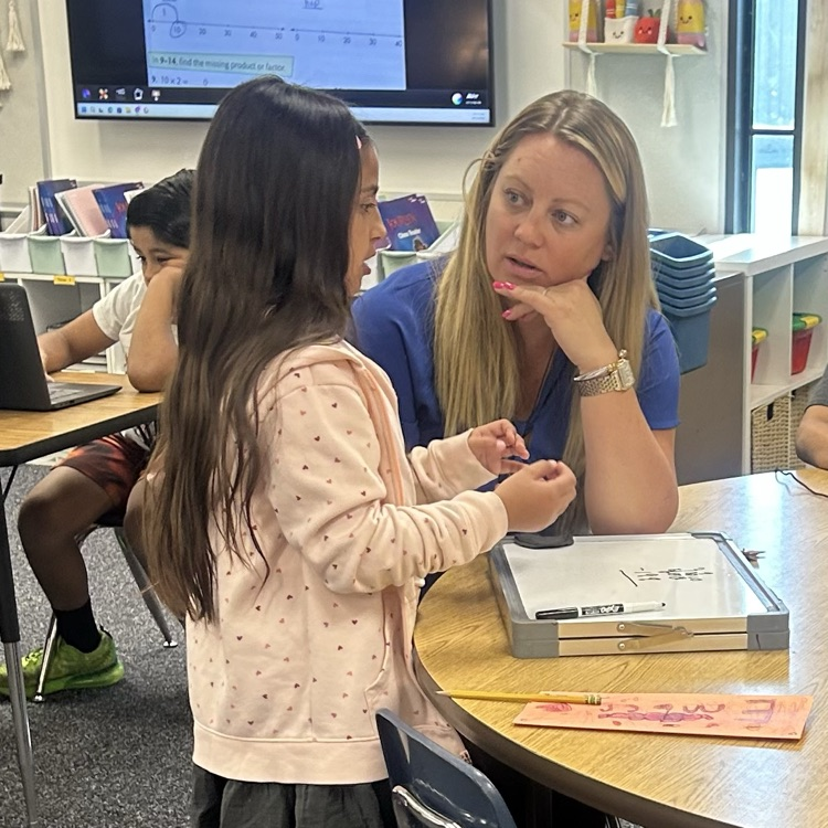 teacher and student 1:1 interviews