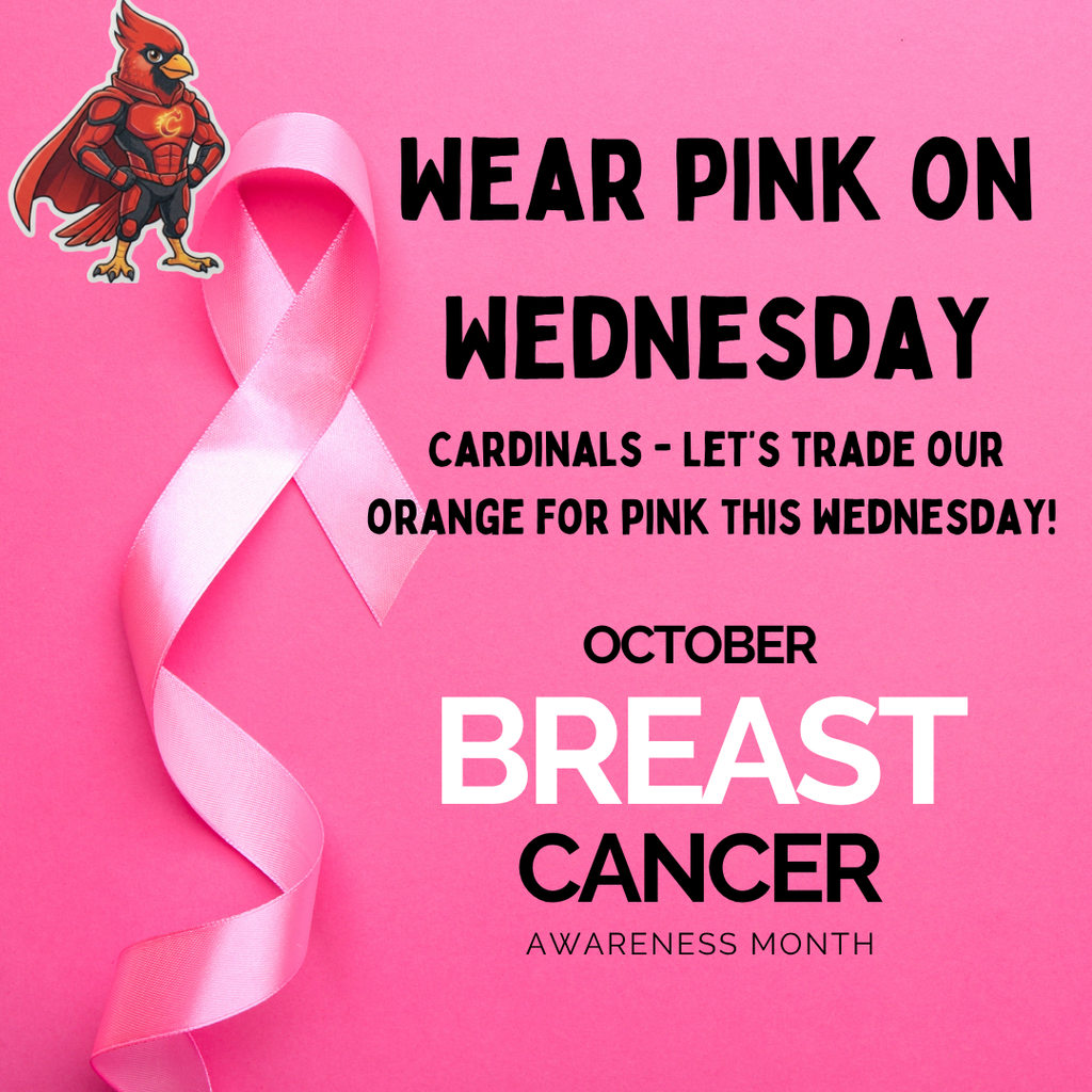 Pink on Wednesday