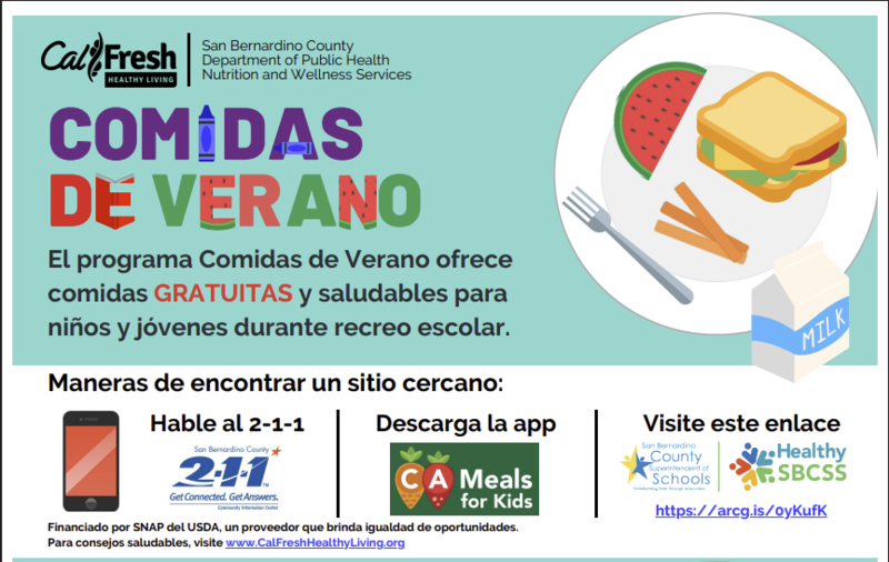 Cal Fresh Flyer -Spanish