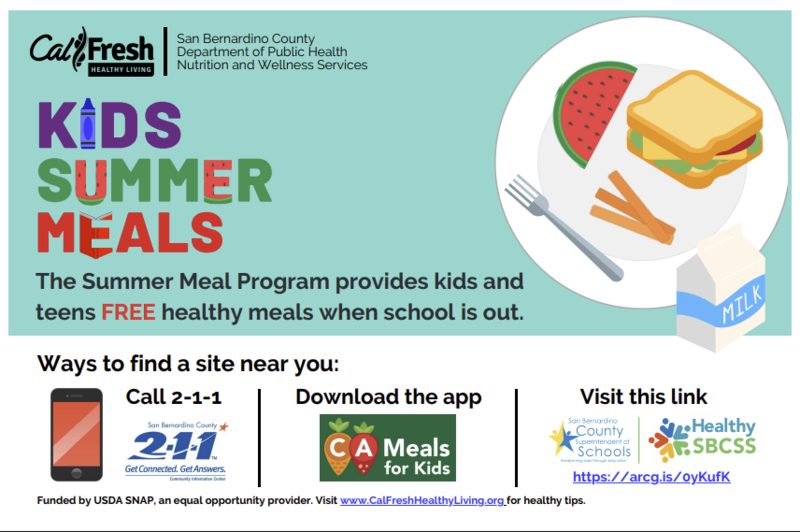 Cal Fresh Flyer - English