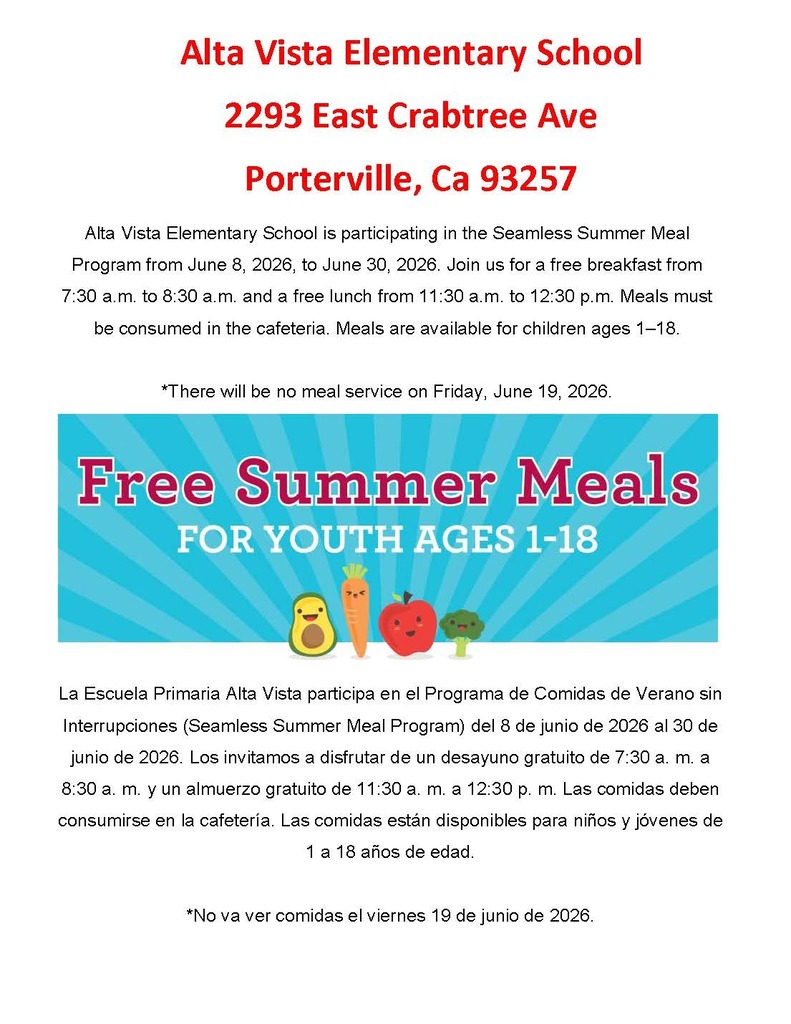 FREE SUMMER MEALS
