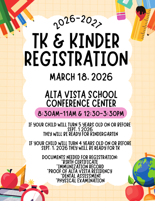 TK/Kinder Registration