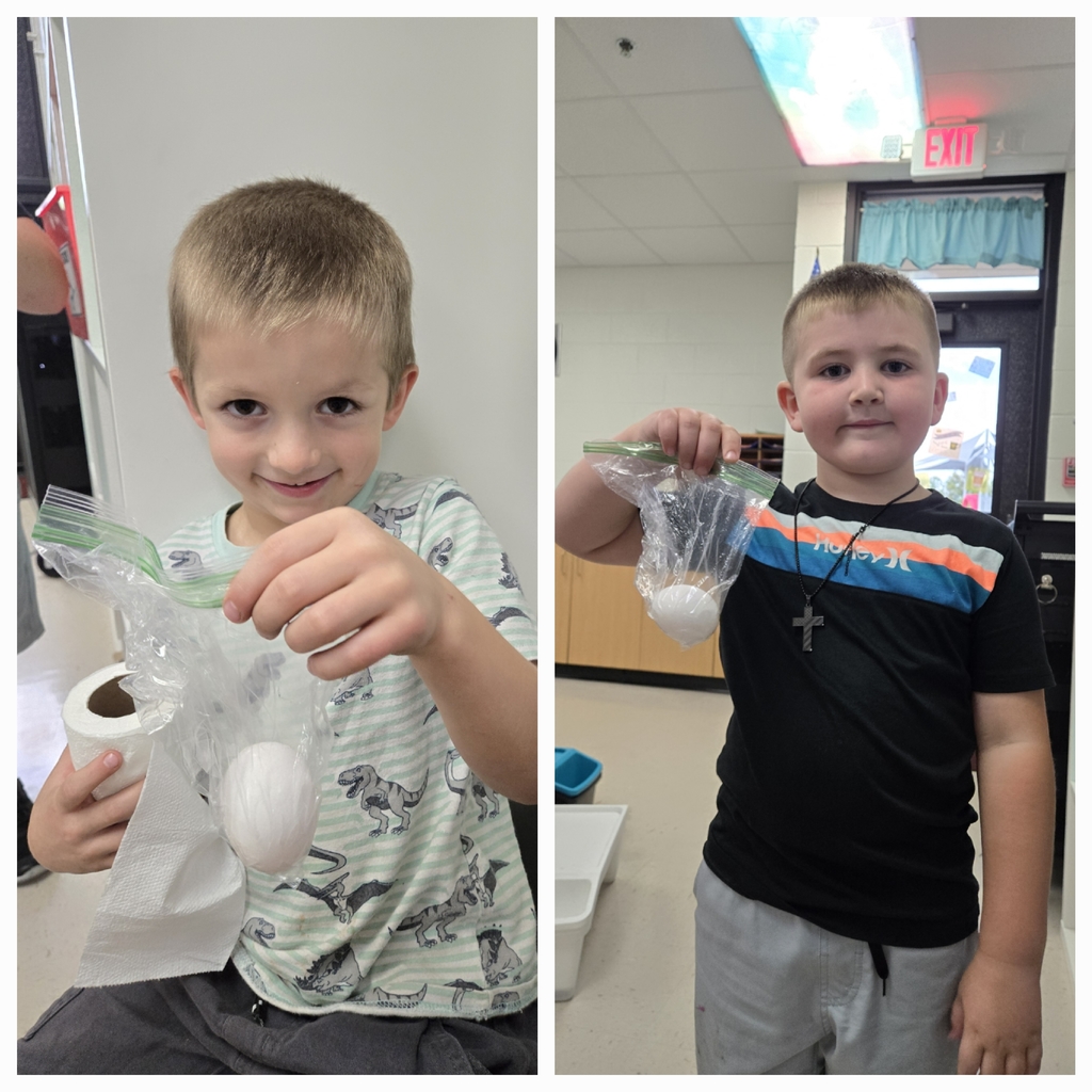 After reading a story about Humpty Dumpty and doing different activities, Mrs. Miller's class ended the week with an egg drop and a Humpty Dumpty snack. (A rice crispy treat with icing for the brick wall and a marshmallow for Humpty) 
