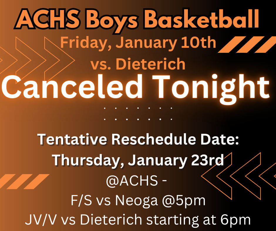 Boys Game canceled