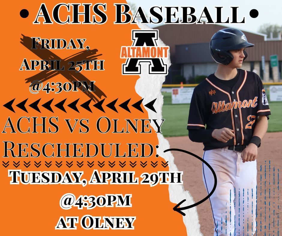 Baseball Rescheduled