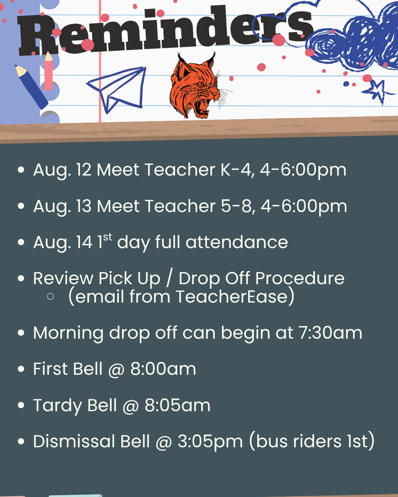 AGS Back to School Reminders