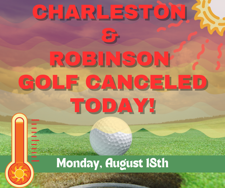 Golf canceled