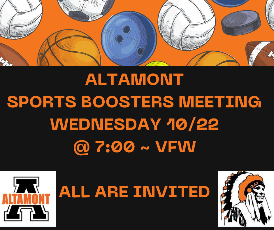 Sports Boosters Meeting