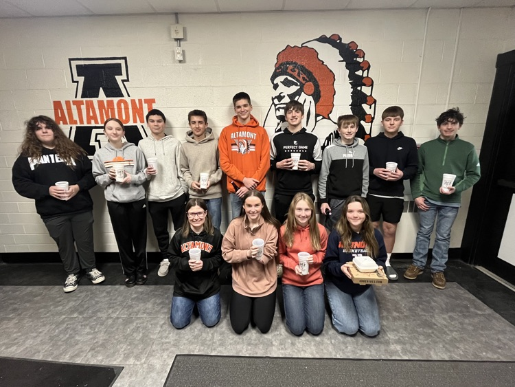Back row L-R: Alyas Brady, Anneke Verdeyen, Wyatt Wolff, Kelton Dunaway, Eli Elam, Zaine Miller, Lyndon Bannister, Kooper Beccue, Calvin Bouas Front Row L-R: Eryka Ragan, Kinzie Scholes, Cecilia Pearcy, Elise Osteen