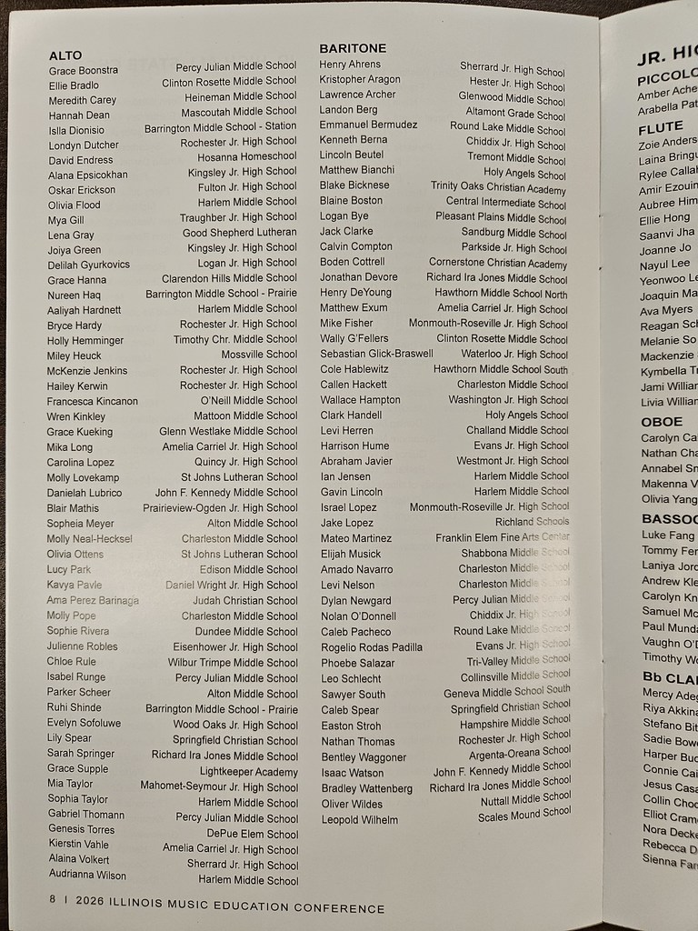 IMEC All State Choir