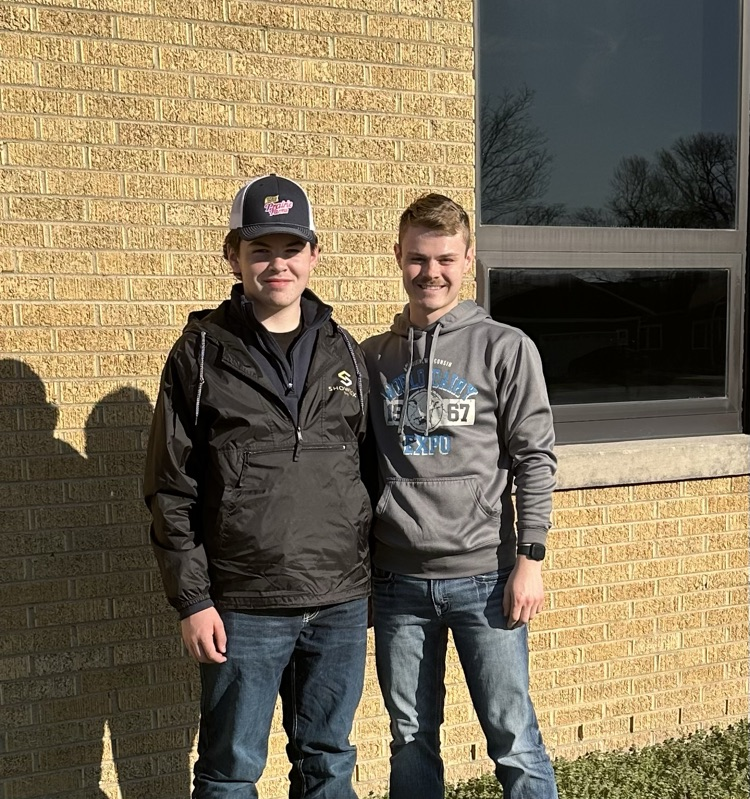 Olliver with FFA Advisor, Mr. Walden