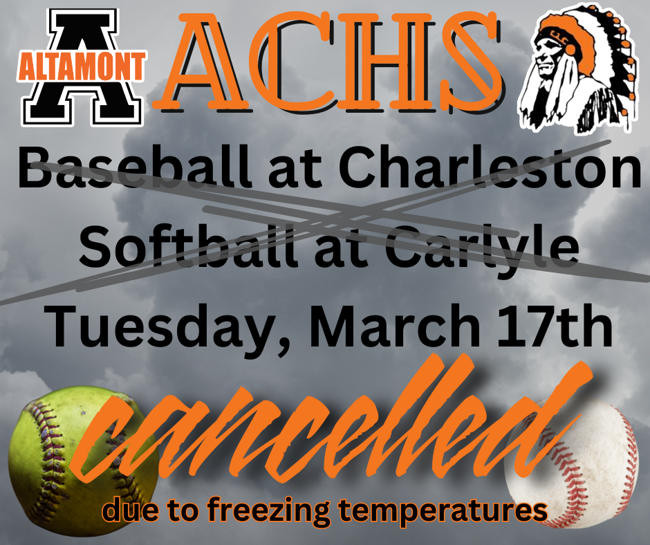 Games canceled due to cold temps