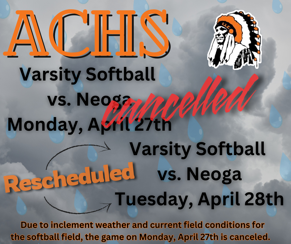 Softball canceled