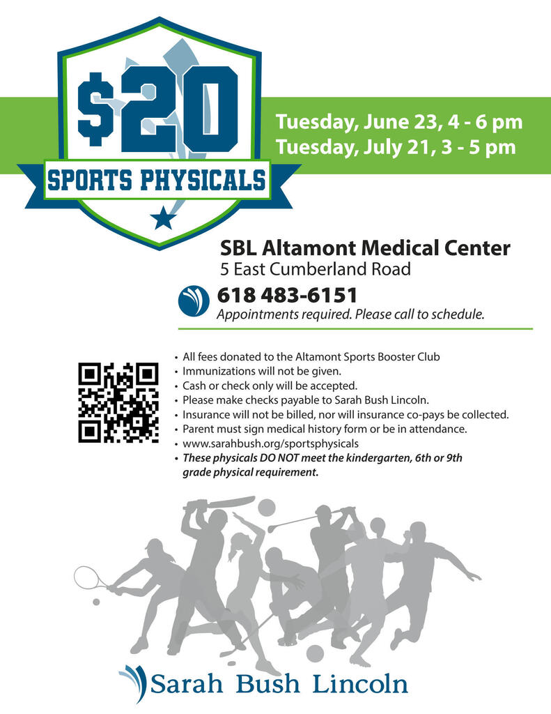 Sports Physical Reminder