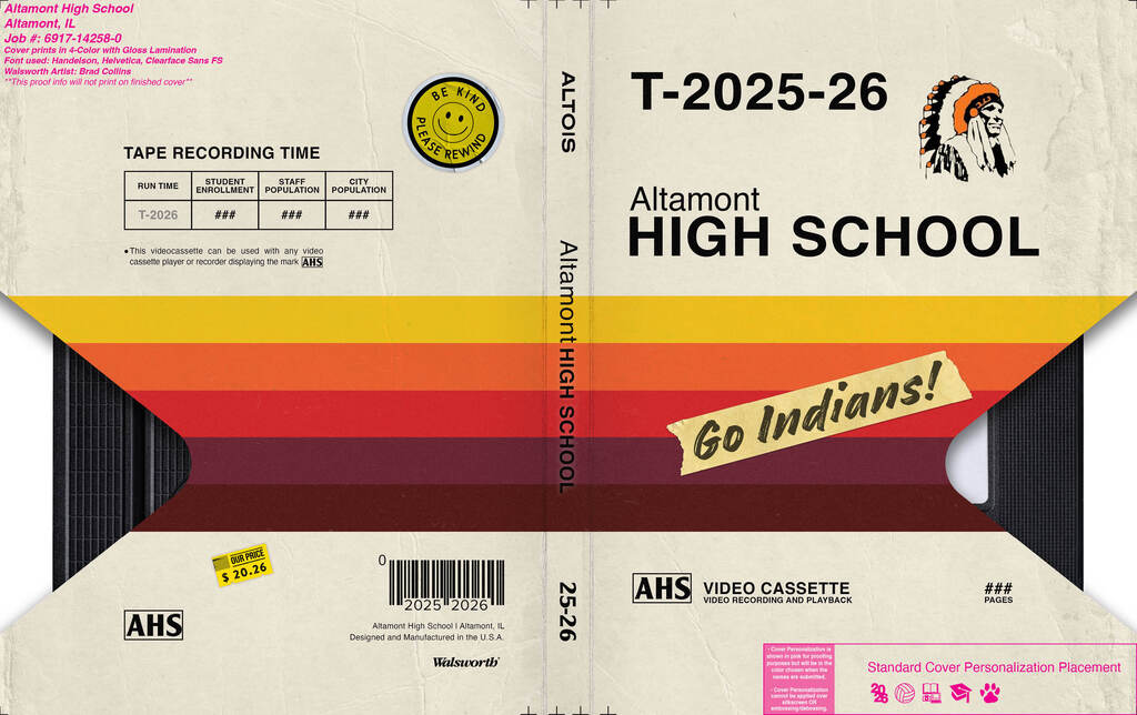 2025-2026 ACHS Yearbook Cover