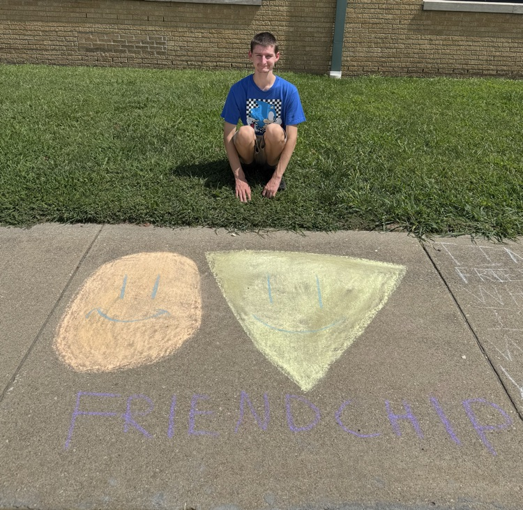 Sidewalk chalk food puns
