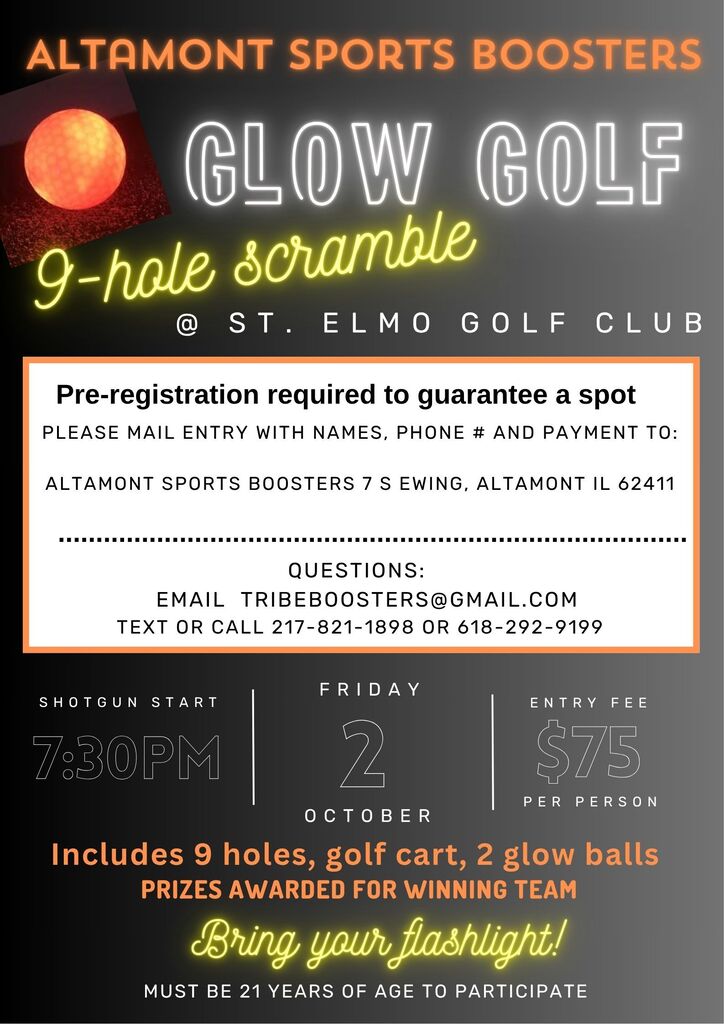 Sports Boosters Glow Golf 