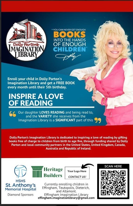 Dolly Parton Imagination Library is coming to Altamont, IL
