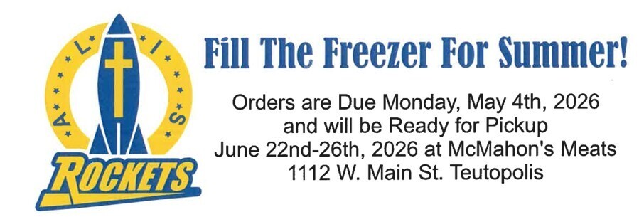 ALIS Rocket logo with Fill the Freezer For Summer Meat Bundle sale details.
