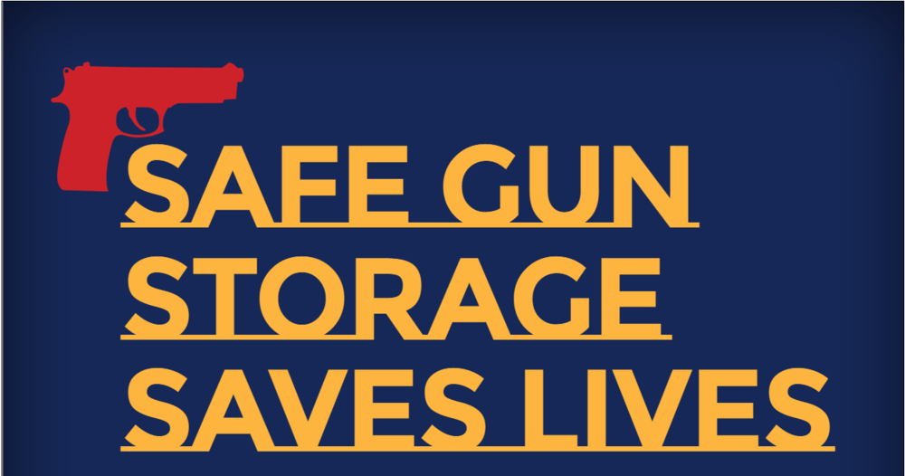 Safe gun storage saves lives