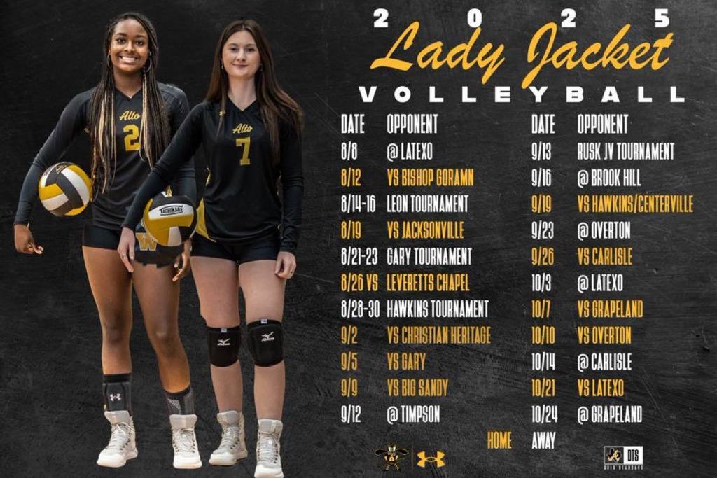Volleyball schedule