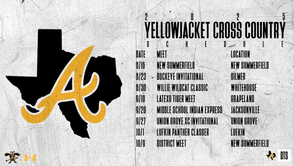 Cross Country Schedule