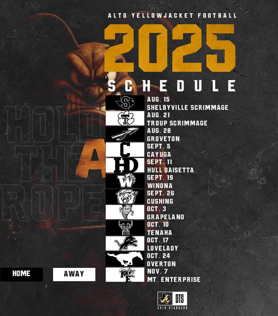 2025 Football Schedule