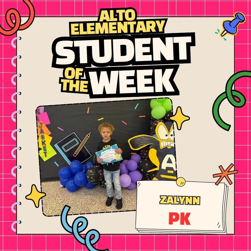 Pre-K Student of the Week