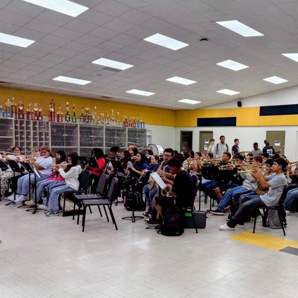 band practicing
