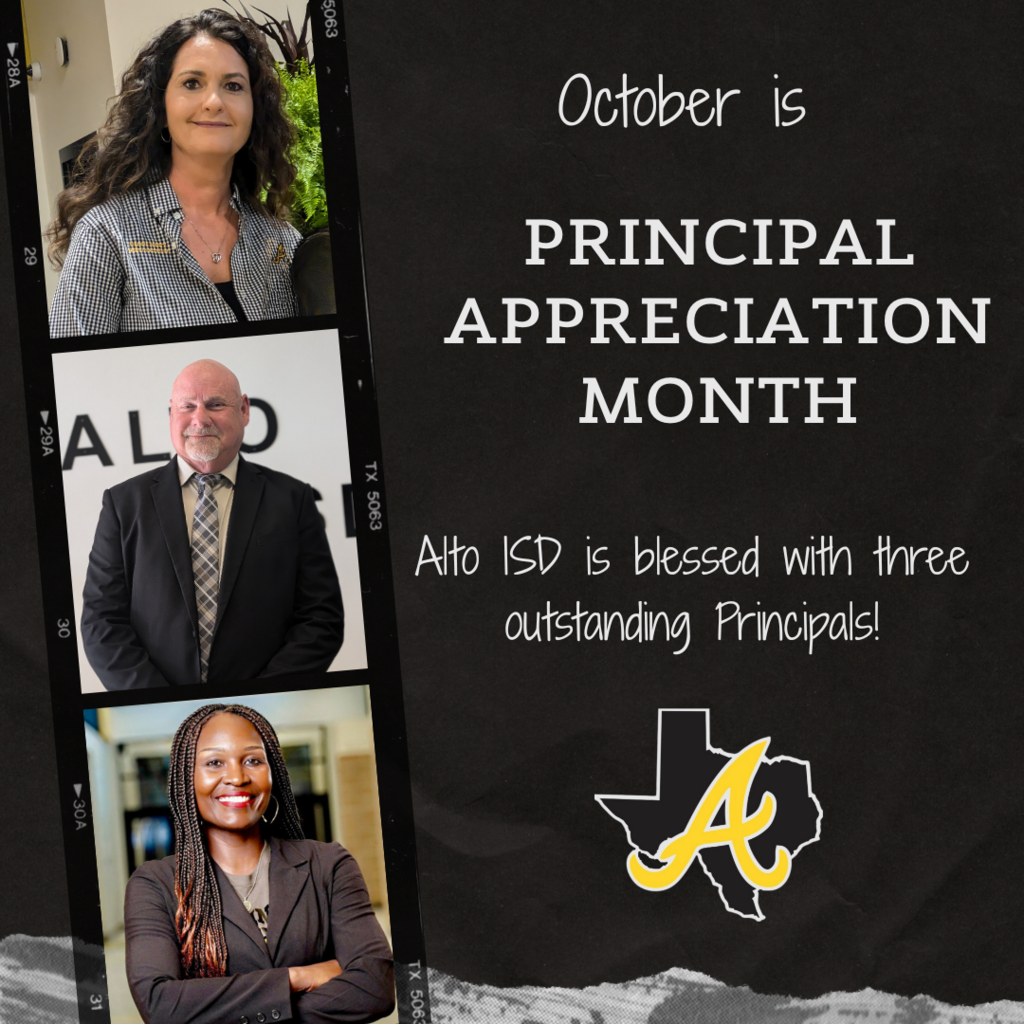October is Principal Appreciation Month