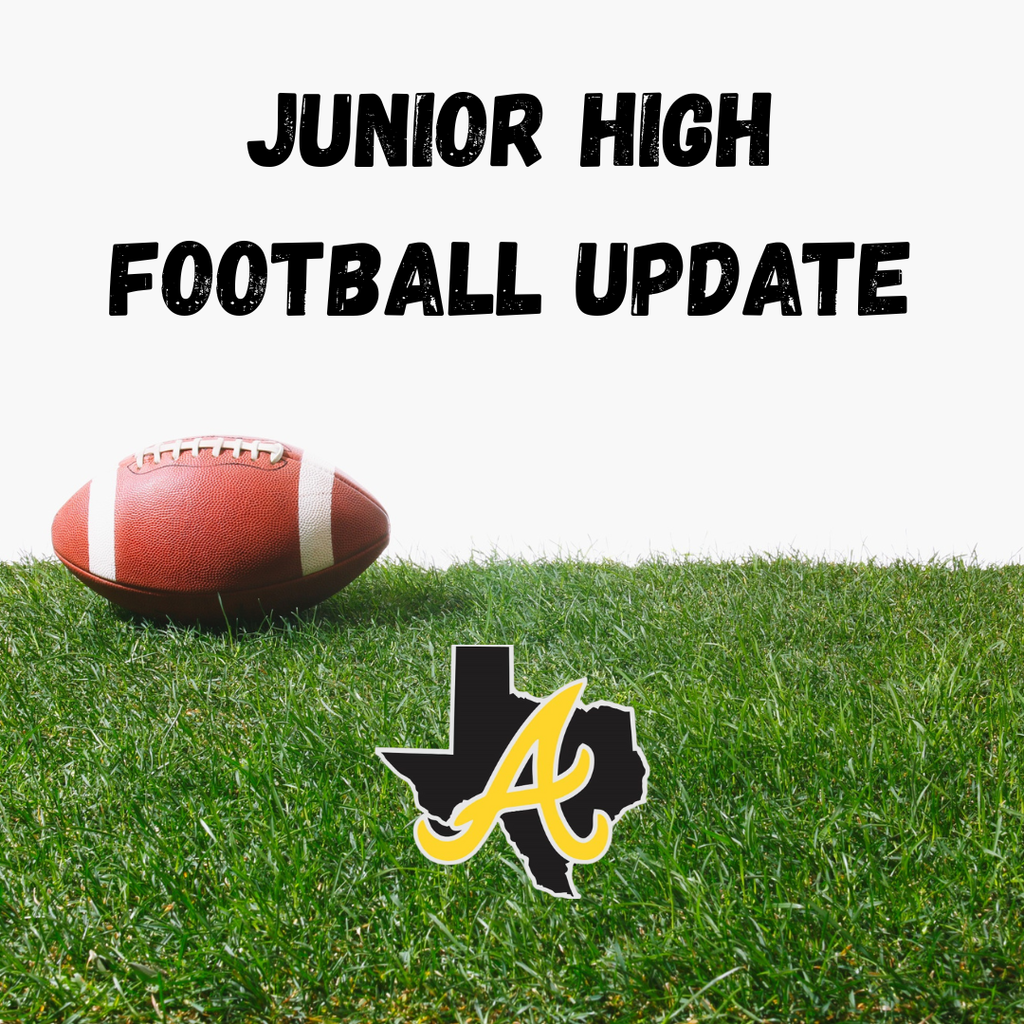Junior High Football Update