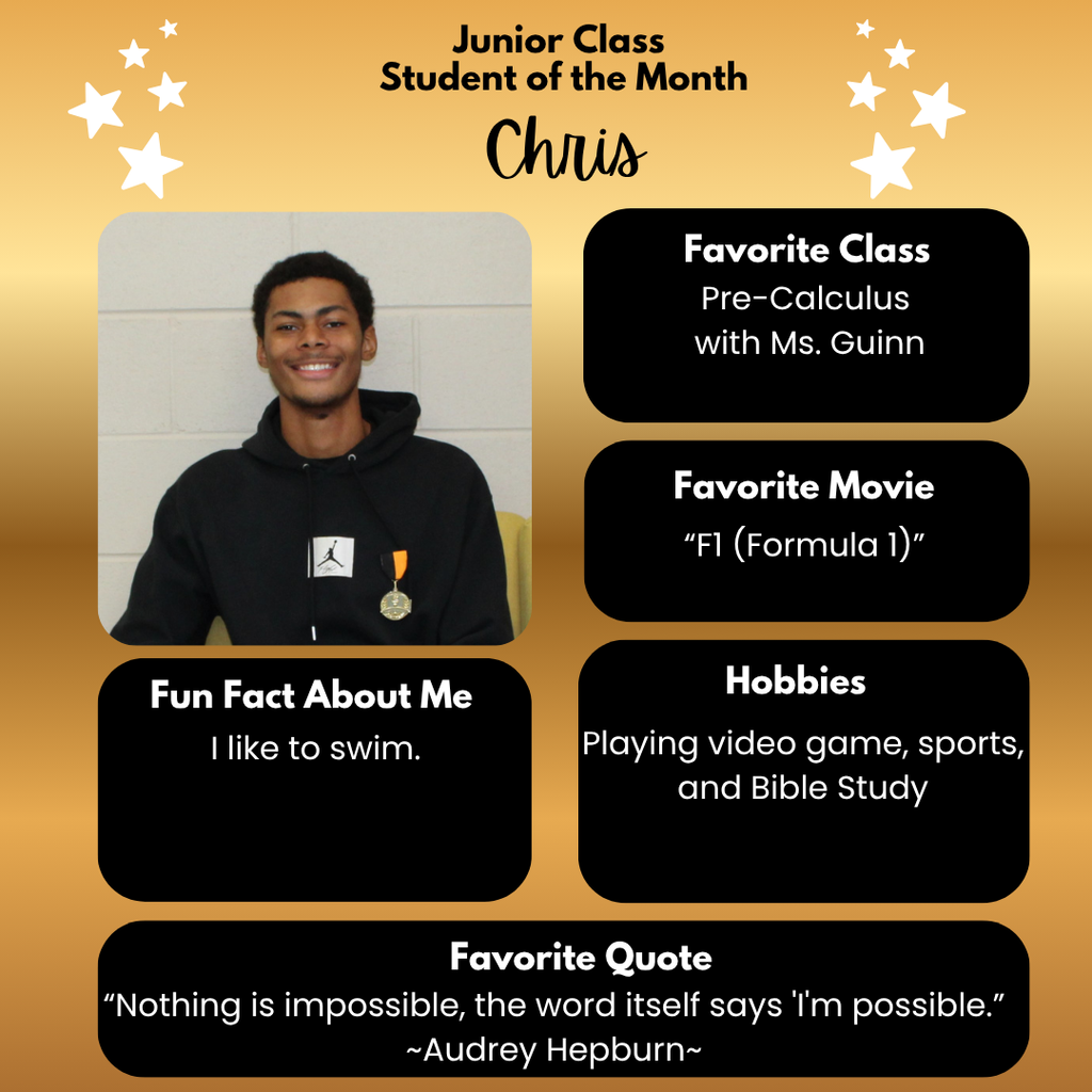 Student of the Month