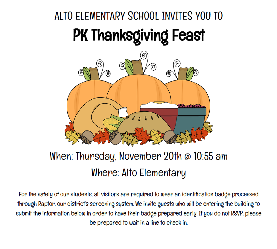 Pre-K Feast