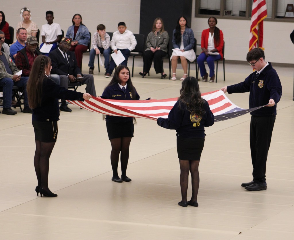 Alto FFA folding flag