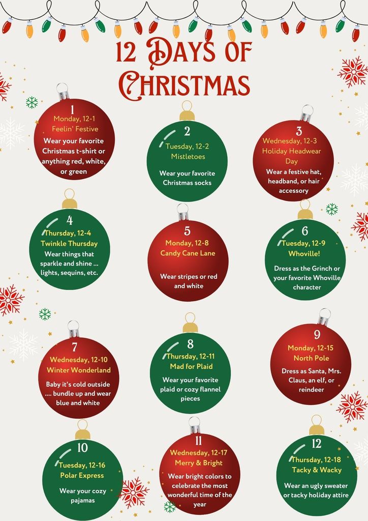 12 Days of Christmas
