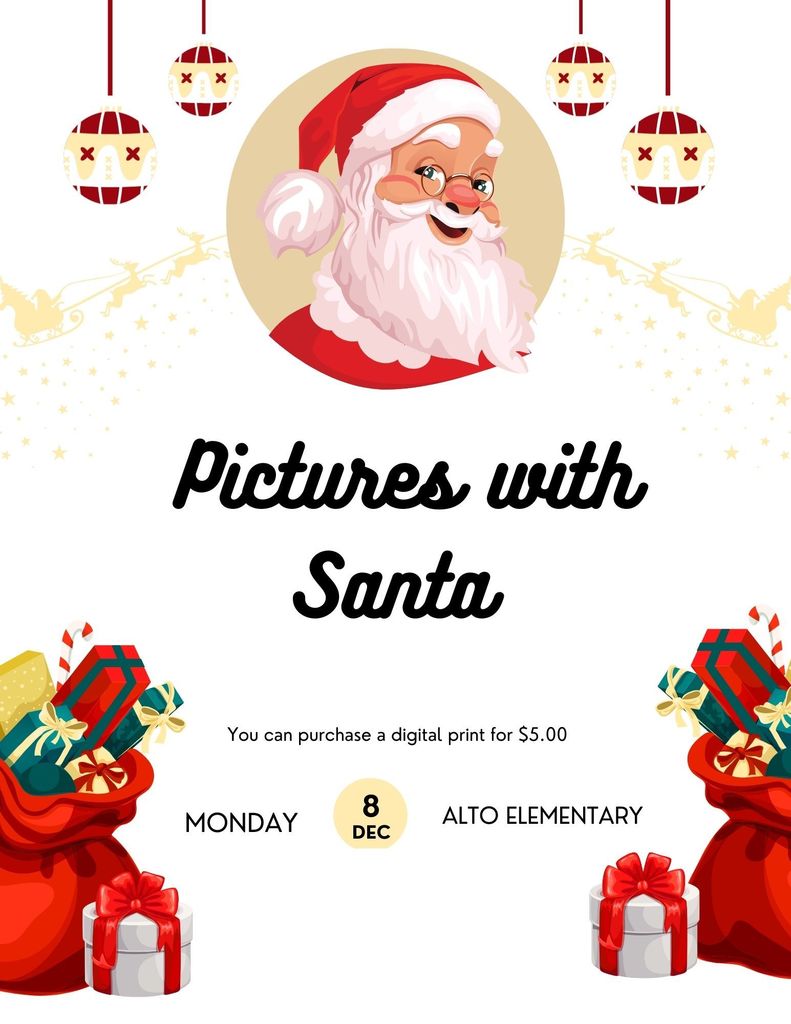 Pictures with Santa