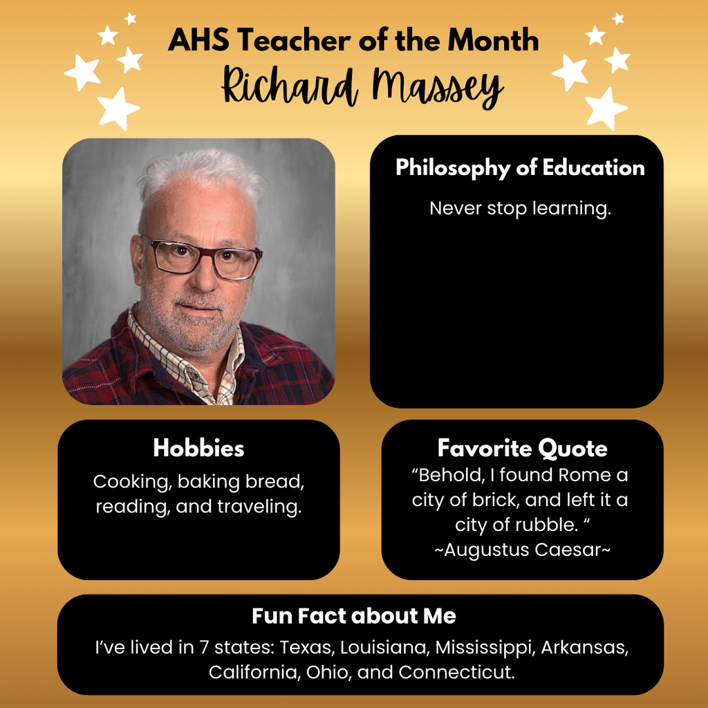 Teacher of the Month