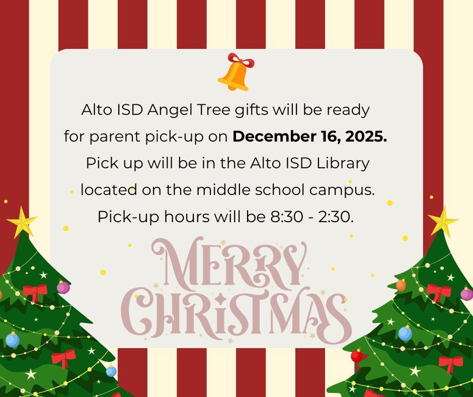 Angel Tree gift pickup December 16