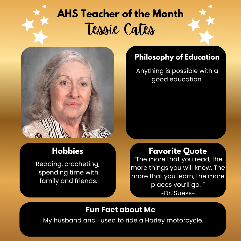 Teacher of the Month