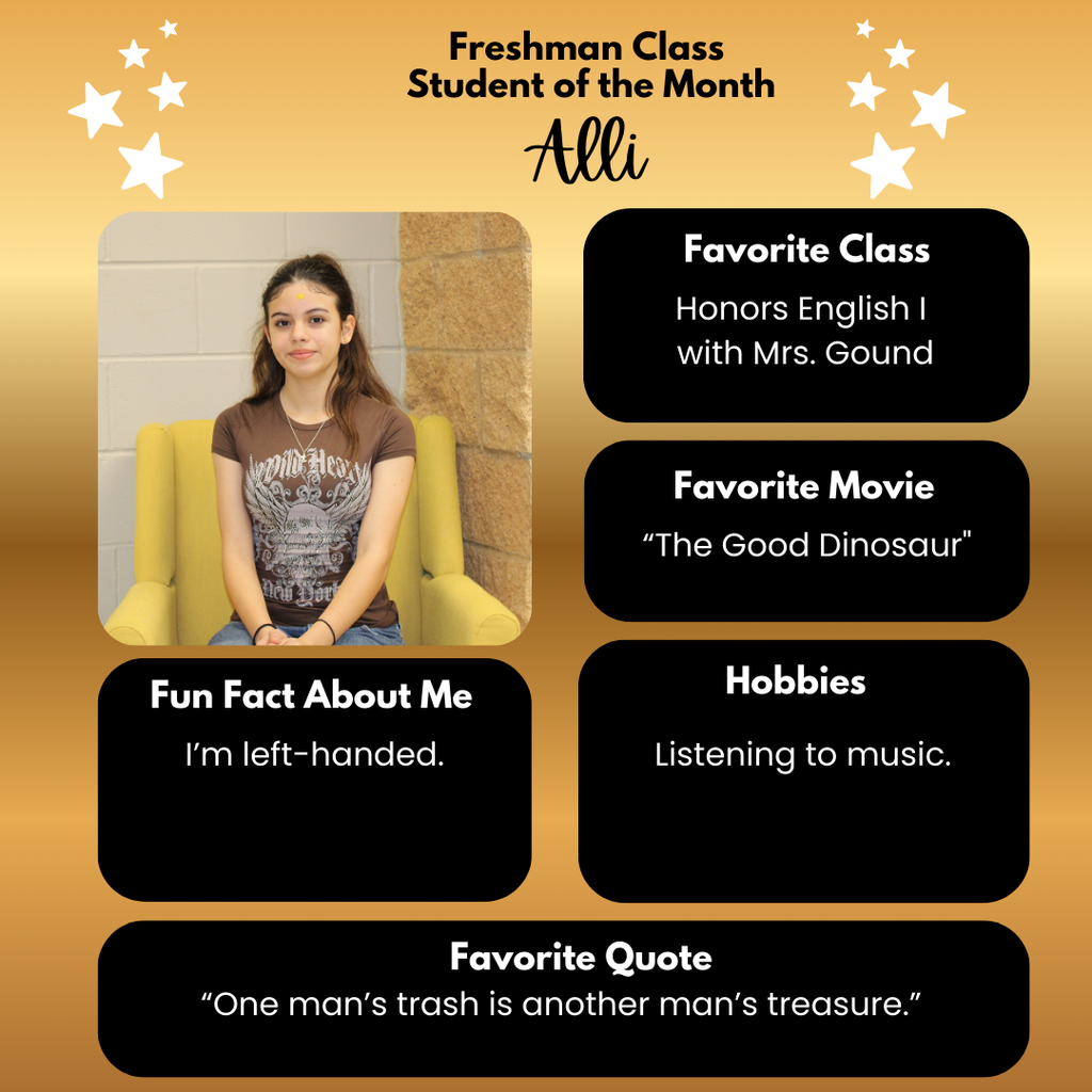 Student of the Month