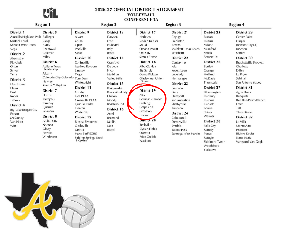 Volleyball Districts