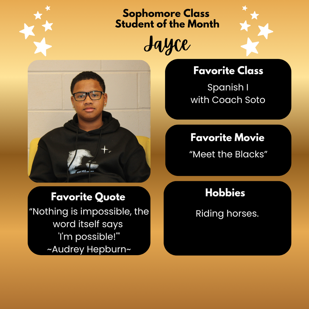 Student of the Month