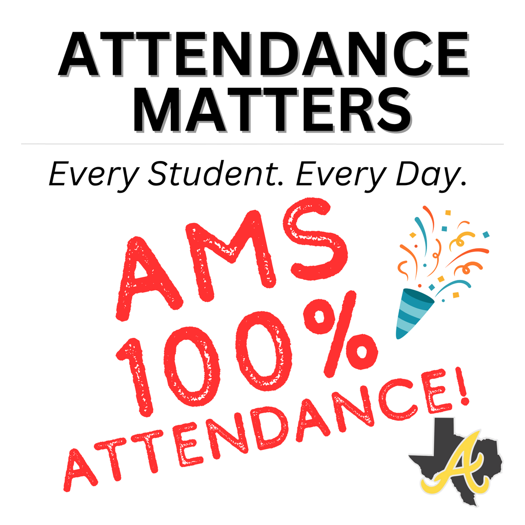 AMS 100% attendance