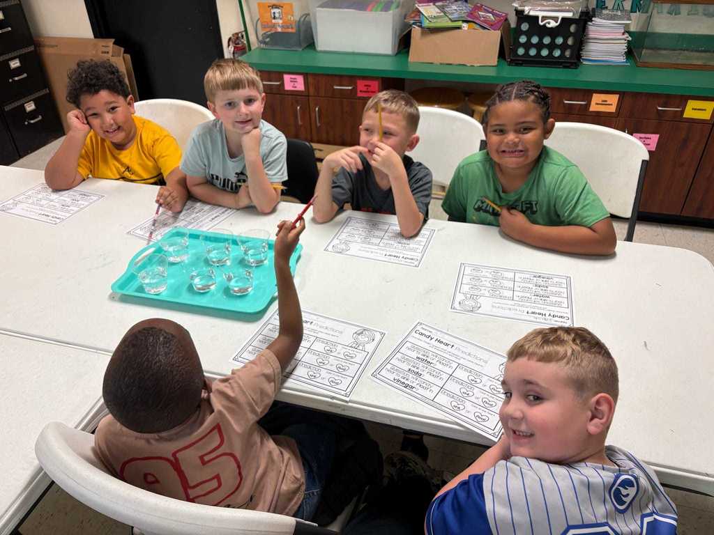 Candy Heart Experiment