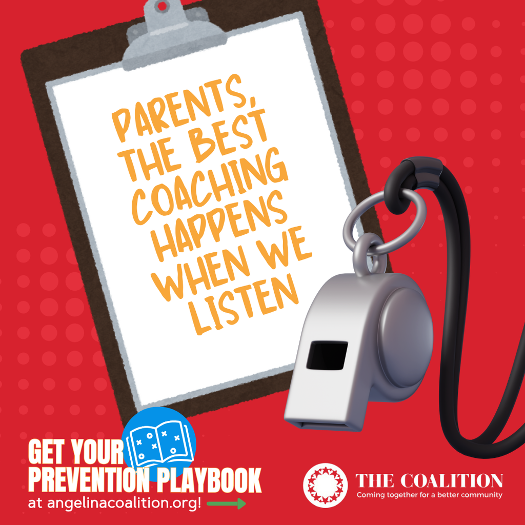 Parents, the best coaching happens when we listen.