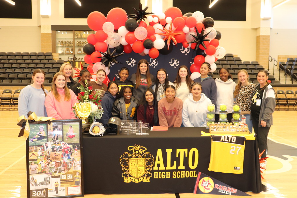 Lacey with teammates